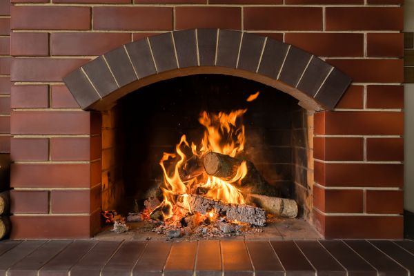 Brick Fireplace Installation in Rochester