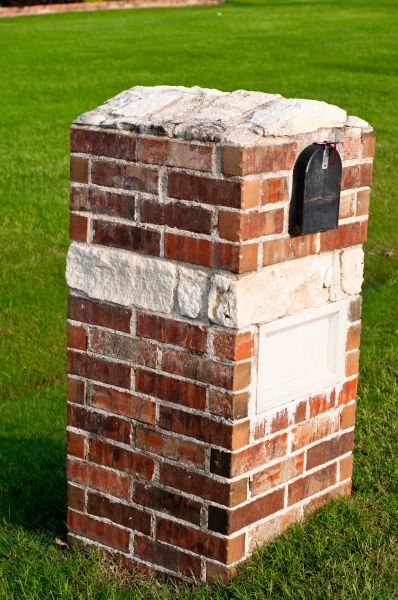 Brick Mailbox Installation in Rochester